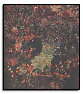 Forcing of the river by Polish Army