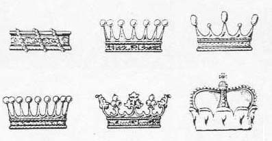 coronets used in polishes titeled families