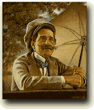 Painting: Roman Potocki, Pastel