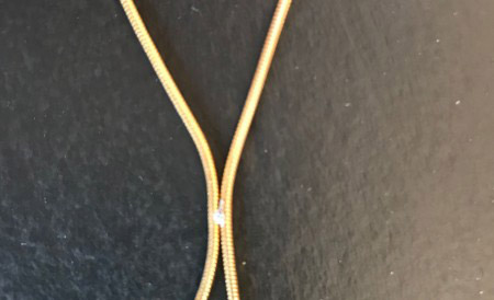 Schlangenkette zusammenlöten