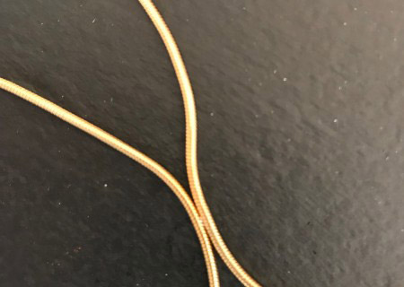Schlangenkette zusammenlöten