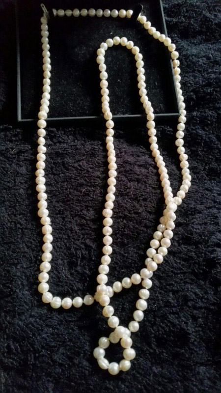 Perlen Kette !! echt ??