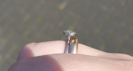 Fassung mit Diamanten auf neuer Ringschiene anbringen?