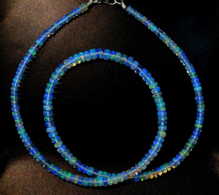 OPAL-KETTE (2x) aus Goldschmiede zu verkaufen