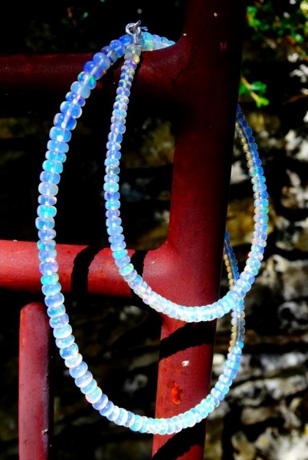 OPAL-KETTE (2x) aus Goldschmiede zu verkaufen