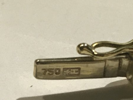 Verkauf Armreif 750 Gold mit Saphir Smaragd Brillanten