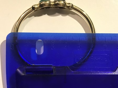 Verkauf Armreif 750 Gold mit Saphir Smaragd Brillanten
