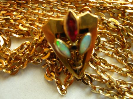 Schieberkette Jugendstil
