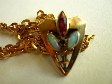 Schieberkette Jugendstil