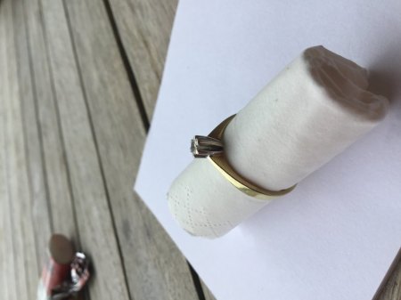 Verschiedene Goldringe