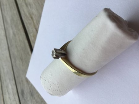 Verschiedene Goldringe