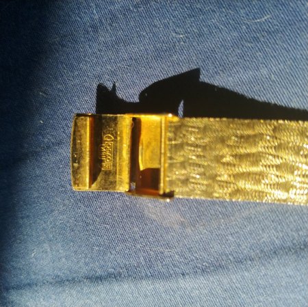Omega Damengolduhr Seamaster Antimagnetic 18 K 750