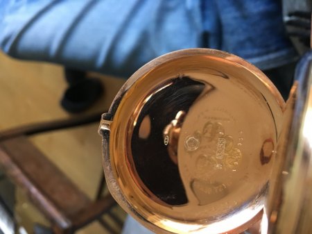 System Glashütte Medaille d´Or 1895 - 14 Karat 119,8 Gramm von meinem Opa ca 1930