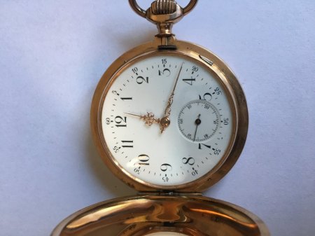 System Glashütte Medaille d´Or 1895 - 14 Karat 119,8 Gramm von meinem Opa ca 1930