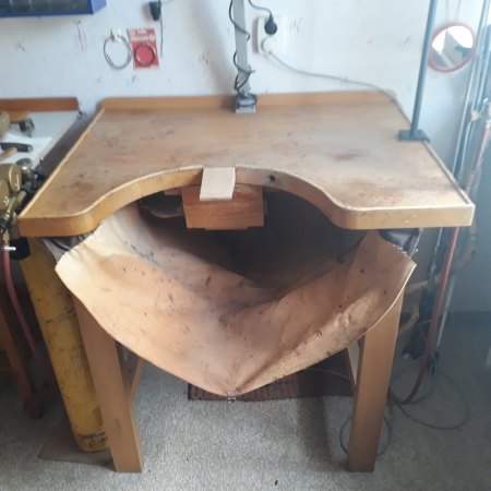 Goldschmiedetisch gebraucht