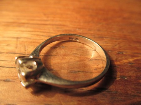 Diamantring? 585 Weissgold