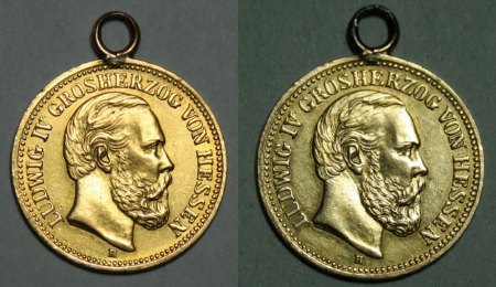 Hartlot von 900er Gold entfernen