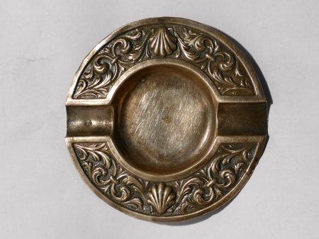 Tisch-Aschenbecher 916 Silber