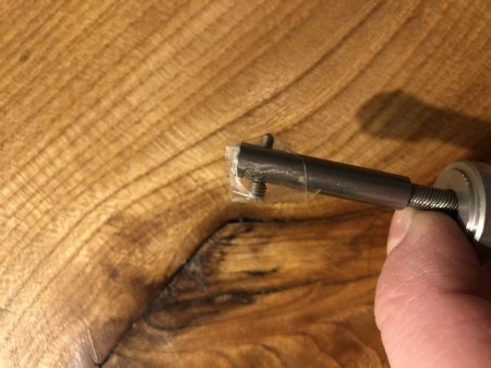 Hängemotor Welle