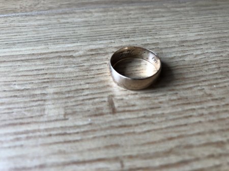 Ring aus dem Jahre 1936