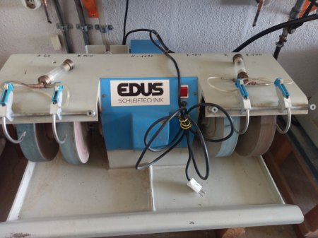 Edus Schleifmaschine Motor demontieren