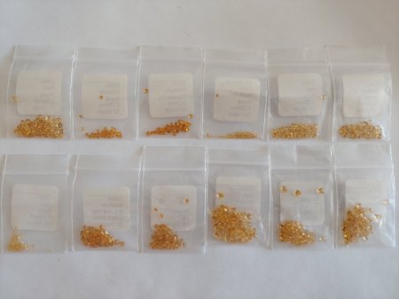 Verkaufe Citrine (Maschinenschliffe)