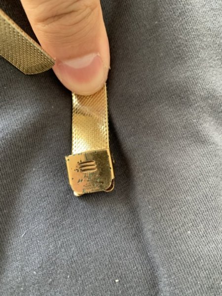Goldene Omega Vintage 750 18k Gold echt?