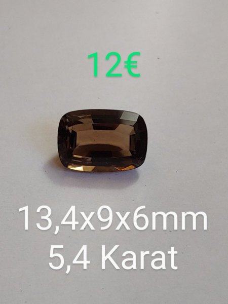Verkaufe facettierten Rauchquarz