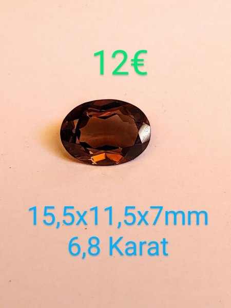 Verkaufe facettierten Rauchquarz