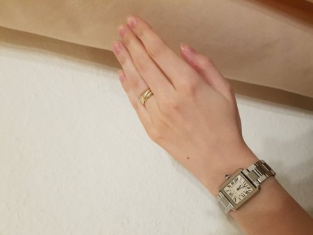 Cartier Solo Tank in small oder large?