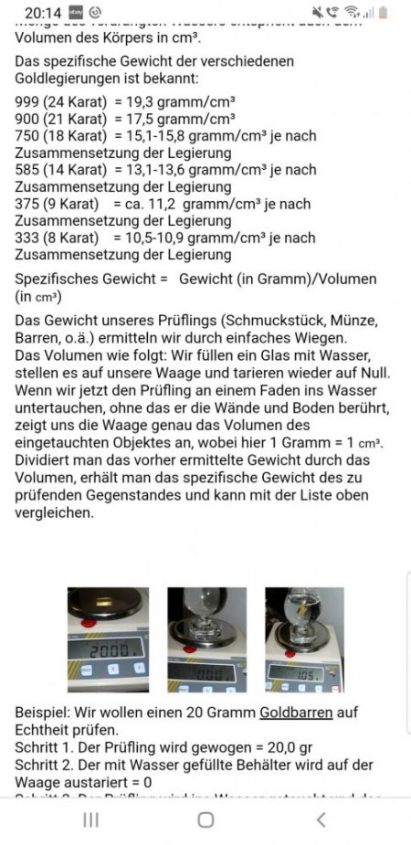 Dichtetest Gold