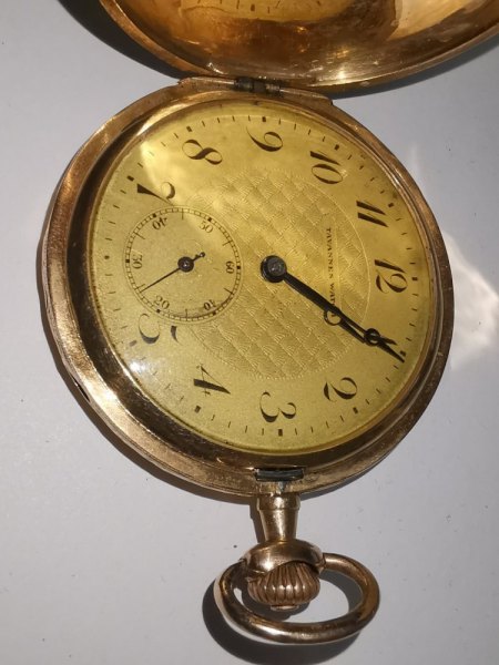 Taschenuhren Gold 14 K - BItte um Schätzung - Danke