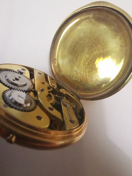 Taschenuhren Gold 14 K - BItte um Schätzung - Danke