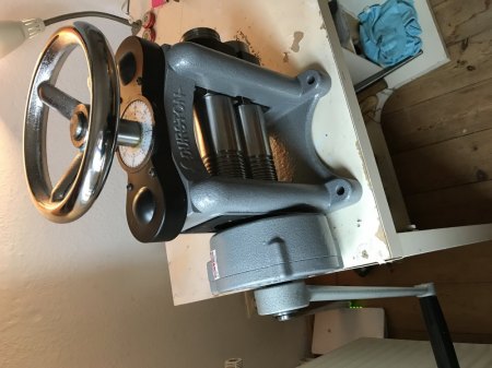 Biete Goldschmiedewerkzeug Walze Durston C130