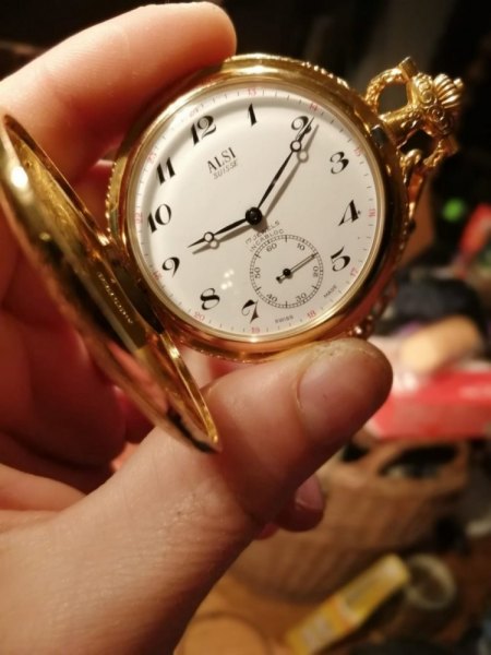 ALSI SUISSE taschen uhr.