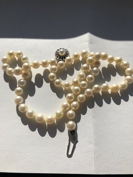 Perlenkette aus Nachlass
