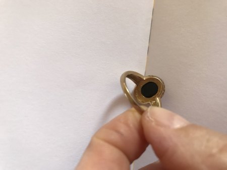 Ring 375er Gold, Opal?