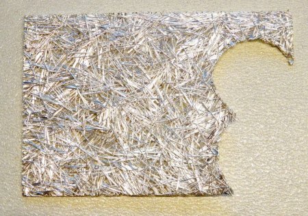 Kleine Fasermatte 925er Silber zu verkaufen