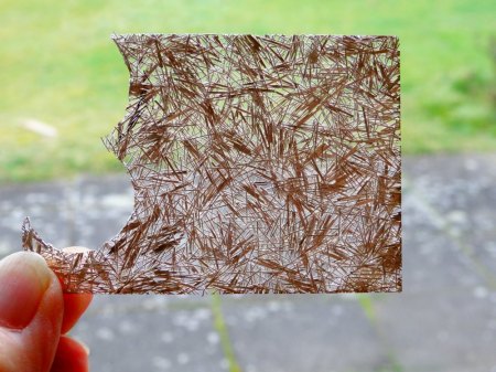 Kleine Fasermatte 925er Silber zu verkaufen