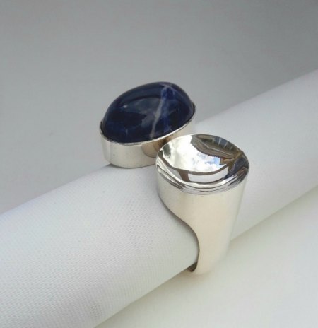 Vintage-Armreif Silber