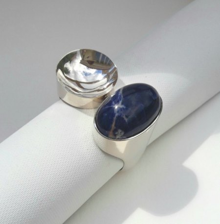 Vintage-Armreif Silber