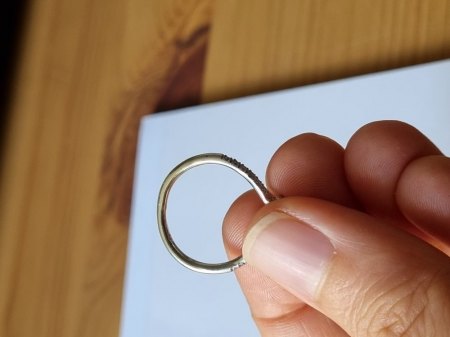 Verlobungsring nach Verkleinerung