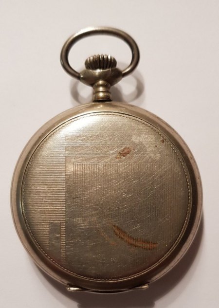 Alte Taschenuhr ohne Marke, Stempel o.ä.
