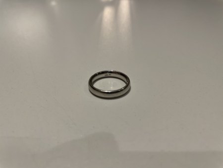 Platinring breiter machen