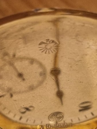 Goldene Taschenuhr 0,585 Herstellerpunzen erkennen und Wertermittlung