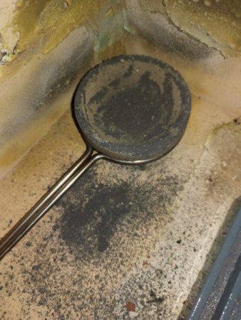 Schmelzen im Grafittiegel...