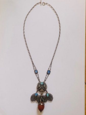 Georg Jensen Kette Jugendstil