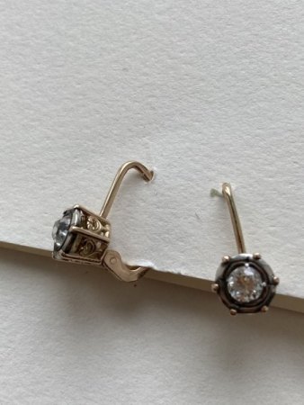 Faberge Ohrringe. Echt oder nicht?