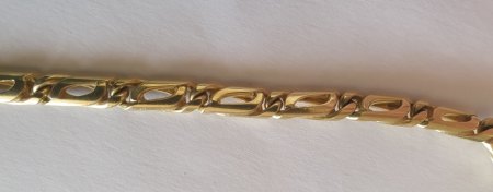 Ich bitte um Identifizierung dieser Goldkette mit Nugget Punze 14 C343