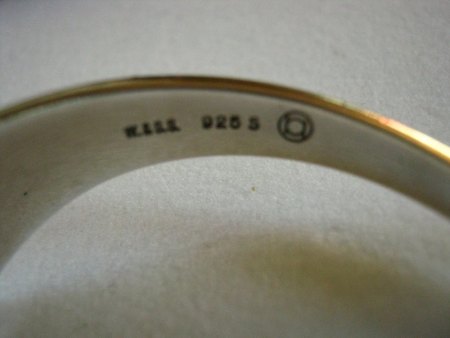 Armspange W&S Sorensen Dänemark Silber